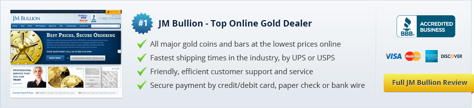 JM Bullion - Top Online Gold Dealer